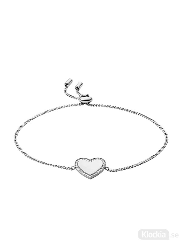 FOSSIL Armband Vintage Iconic – Silver JF03640040 - Damsmycke