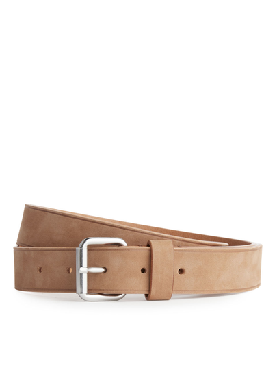 Nubuck Belt - Beige