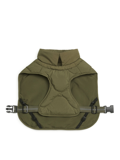 Dog Puffer Jacket - Green