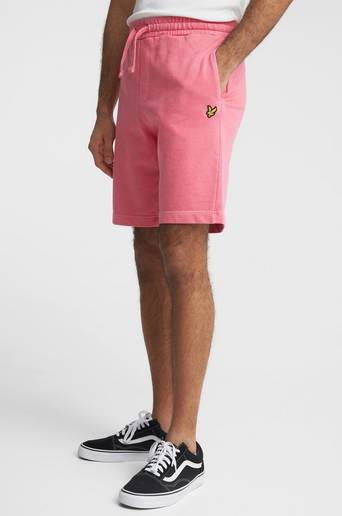 Lyle & Scott Shorts Pigment Dye Sweat Short Rosa