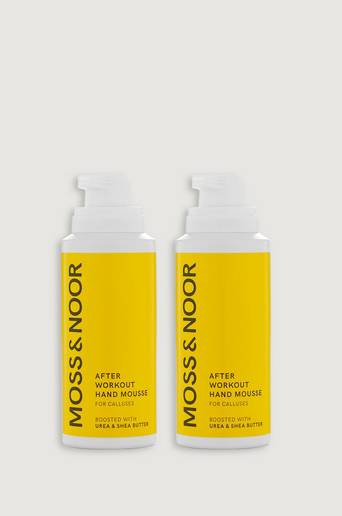 Moss & Noor After Workout Hand Mousse 2 pack Gul