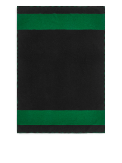 Oversized Statement Scarf - Black