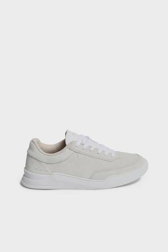 Tommy Hilfiger Sneakers Elevated Cupsole Suede Beige