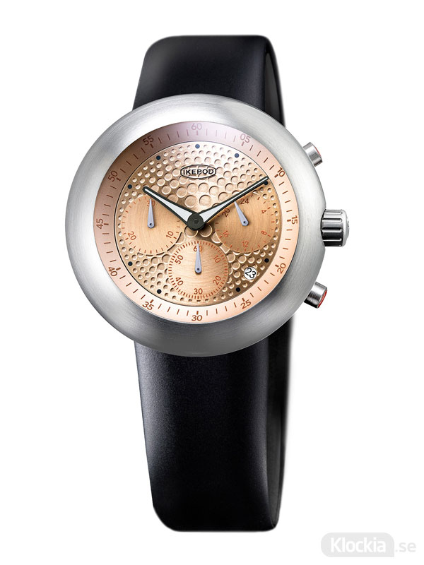 IKEPOD Chronopod Gold Dots 003 C003-SI-LB Herrklocka