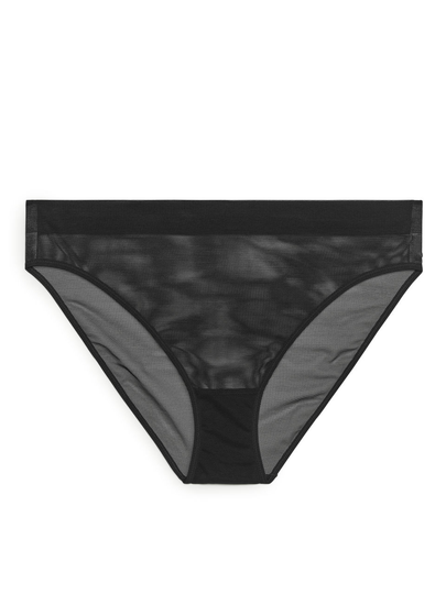 Mesh Briefs - Black