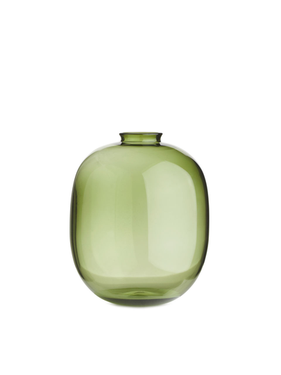 Glass Vase 12 cm - Green
