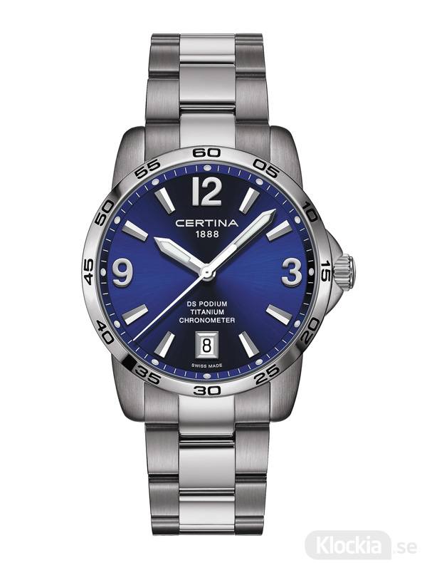 Herrklocka CERTINA DS Podium Gent Titanium C034.451.44.047.00