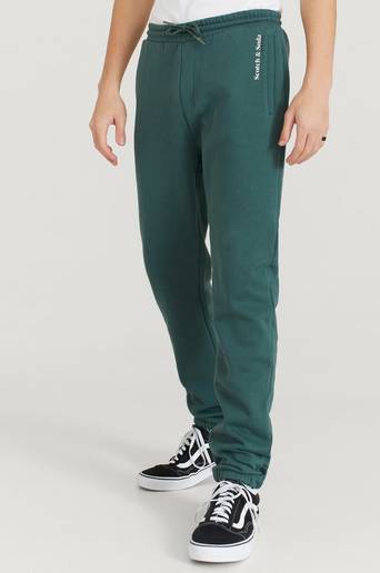 Scotch & Soda Mjukisbyxor Relaxed Fit Sweatpants Grön
