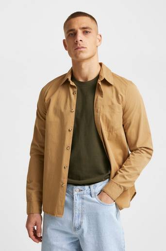 Studio Total Skjorta Twill Shirt Beige