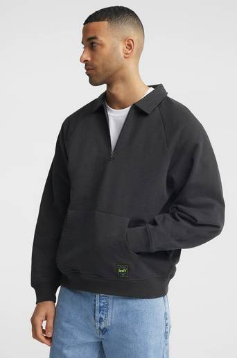 Levi's Sweatshirt 1/4Zip Collar Sweatshirt Pirat Svart