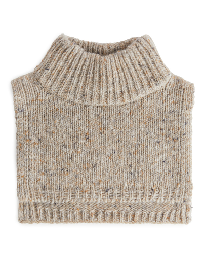 Neps Mock Roll-Neck - Beige