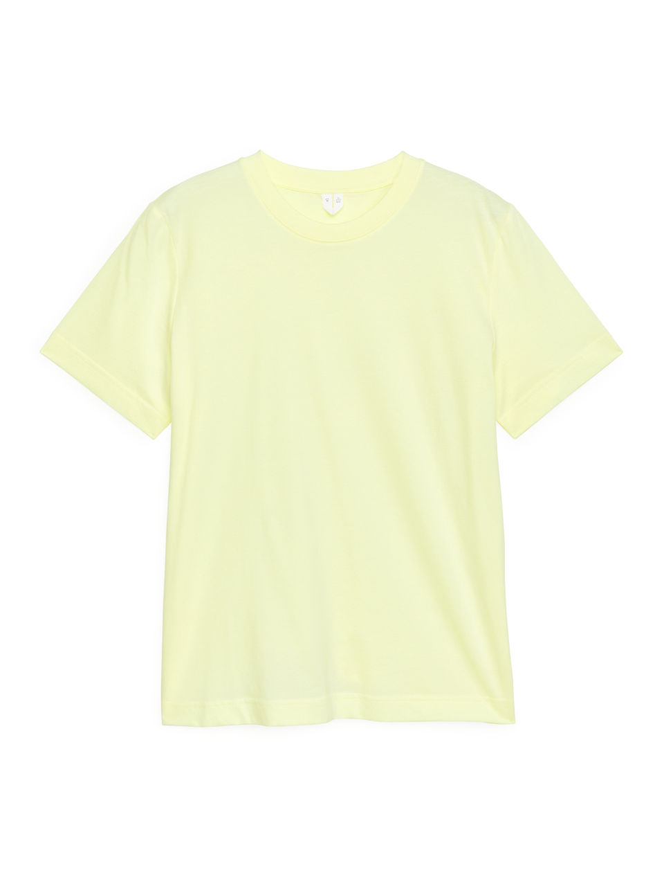 Crew-Neck T-shirt - Yellow
