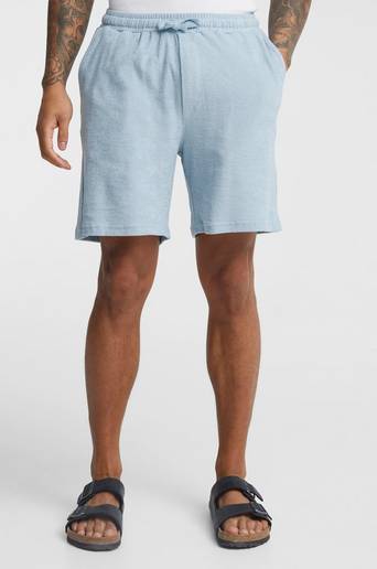 Les Deux Shorts Stayhard X Les Deux- Towel Sweatshorts Blå