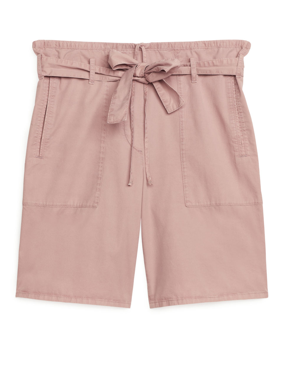 Paper Bag Shorts - Orange