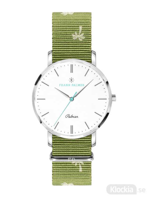 Frank Palmer - Palmier Steel Case - Green Nato FPW0033