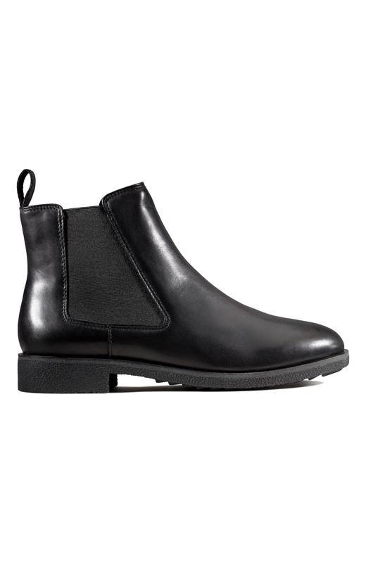 Clarks Skinnkänga Svart