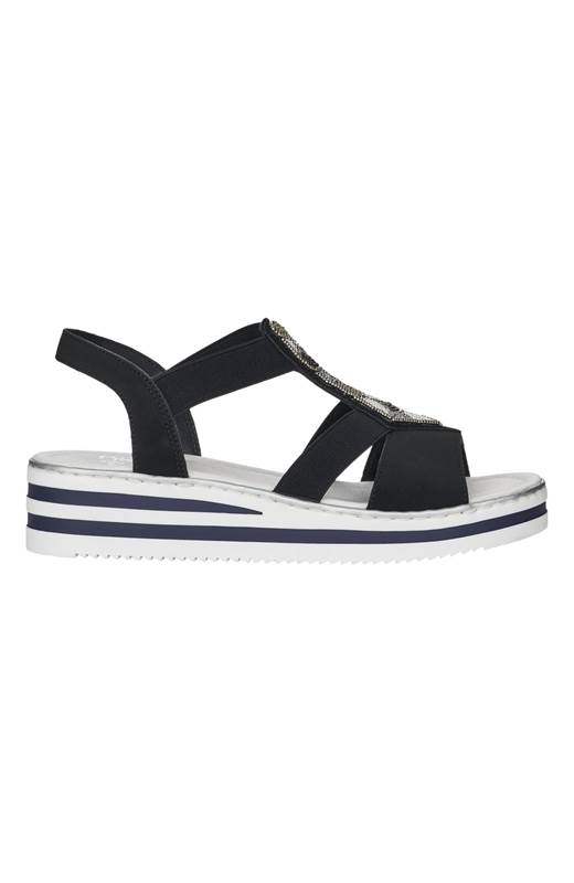 Rieker Sandal Svart
