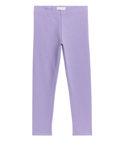 Jersey Leggings - Purple