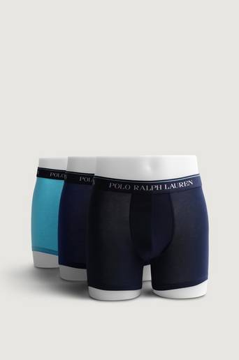 Polo Ralph Lauren 3-Pack Boxer Brief Blå