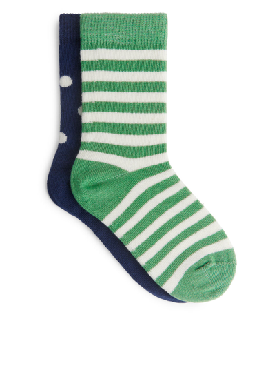 Cotton Socks - Green