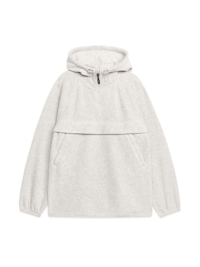 Fleece Anorak - Grey