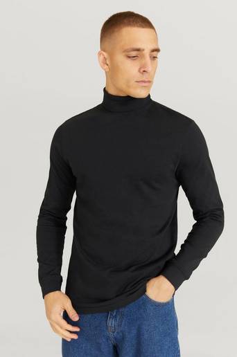 Studio Total Polotröja Favourite Roll Neck Svart