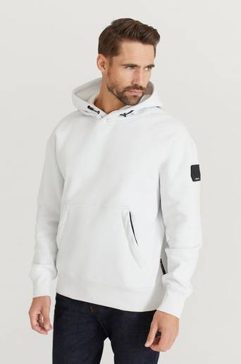 Sail Racing Hoodie Glacier Heavy Hood Vit
