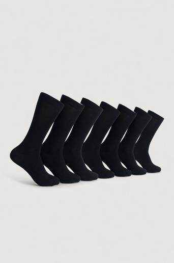 Resteröds Necessär med strumpor Travel Bag Socks Bamboo 7-pack Svart