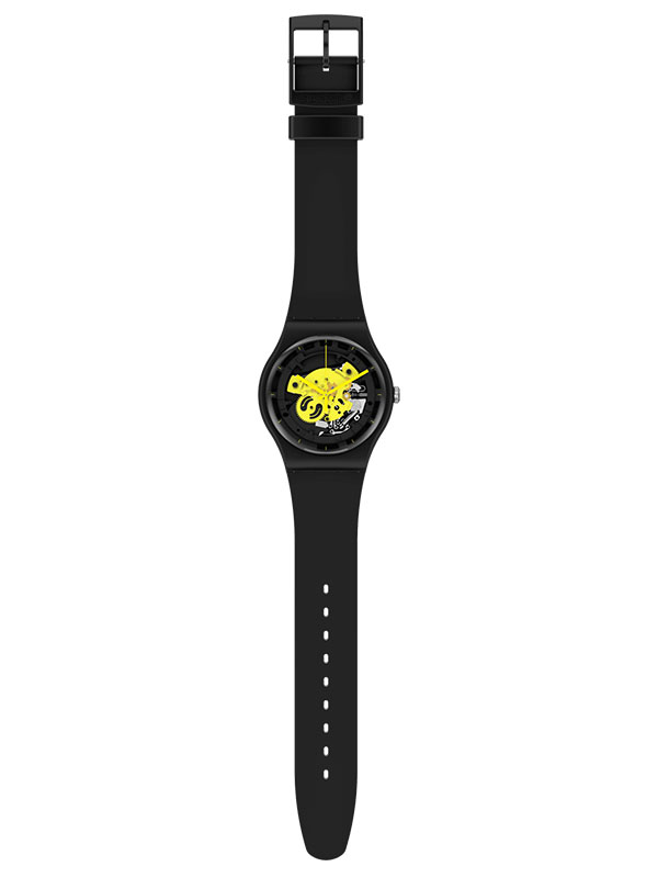 SWATCH Time To Yellow Big SO32B111 Herrklocka