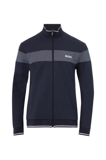 BOSS Sweatshirt Tracksuit Jacket Blå