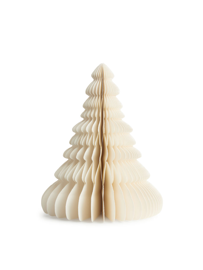 Honeycomb Table Decoration 24 cm - White