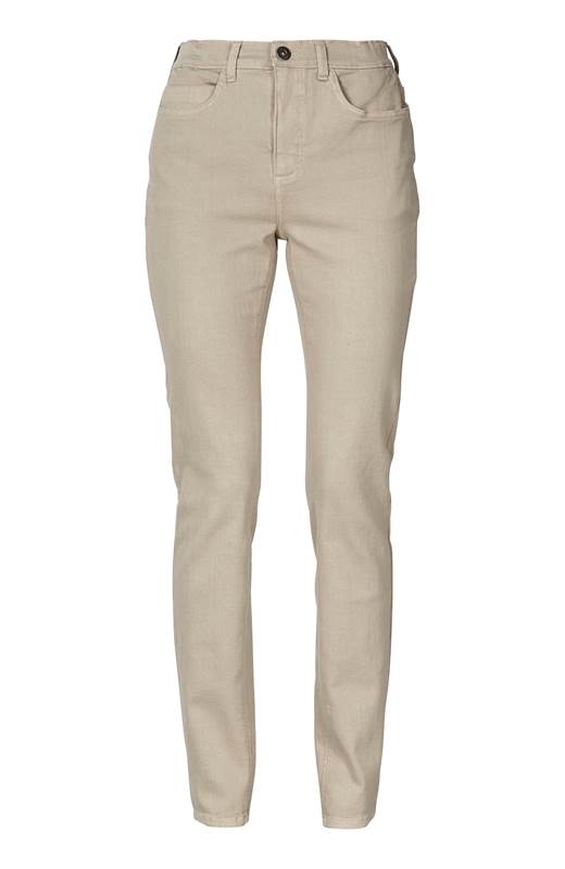 Cellbes Twilljeans med resårmidja Marion Beige