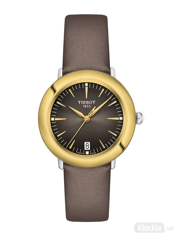 TISSOT Glendora 18K Gold T929.210.46.066.00 - Guldklocka