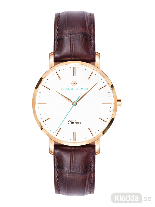 Frank Palmer - Palmier Rosé Case - Brown Strap FPW0051