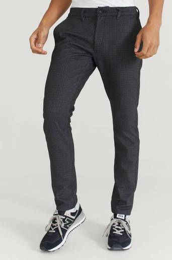 GABBA Byxor Paul KD3920 Black Hound Chino Pant Svart