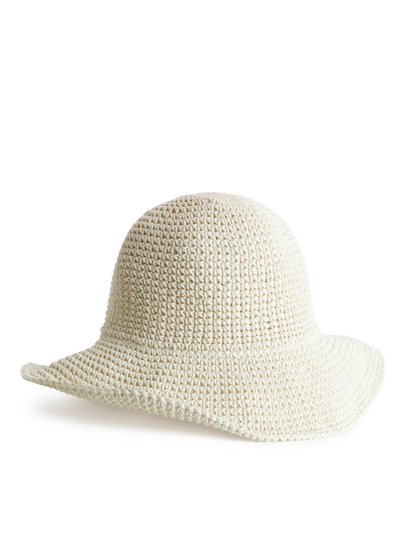 Crochet Hat - White